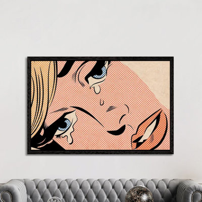 Crying Woman III by Joseph McDermott - Print on Canvas
