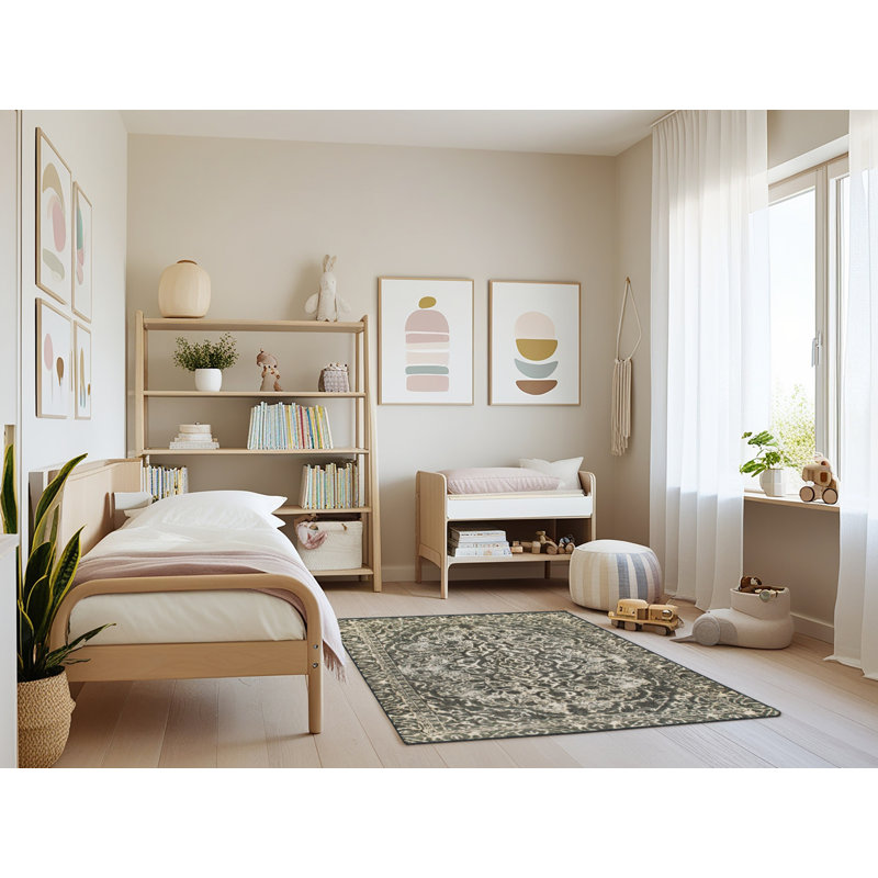 Tapis abstrait moderne 1272, Rectangle 4 pi x 6 pi