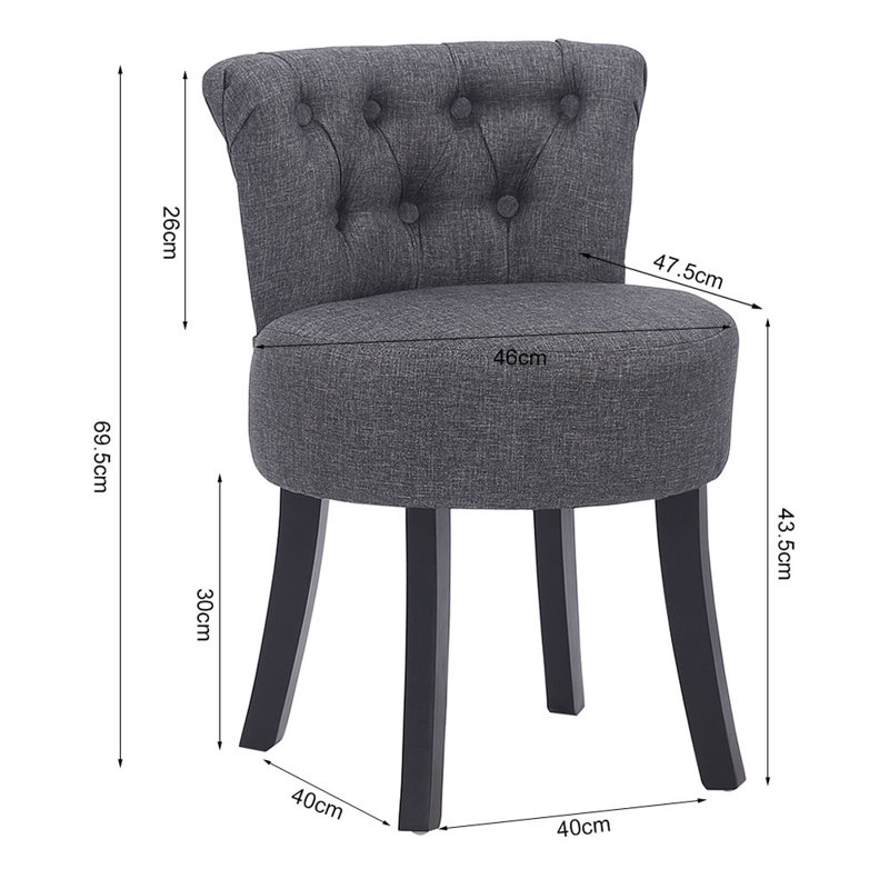 Solid + Manufactured Wood Accent Stool