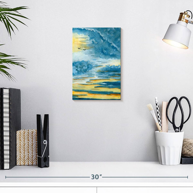 Alvord Skyscape, H 12 po x l 8 po