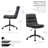 Arcanum Swivel Task Chair with Steel Frame-739745953
