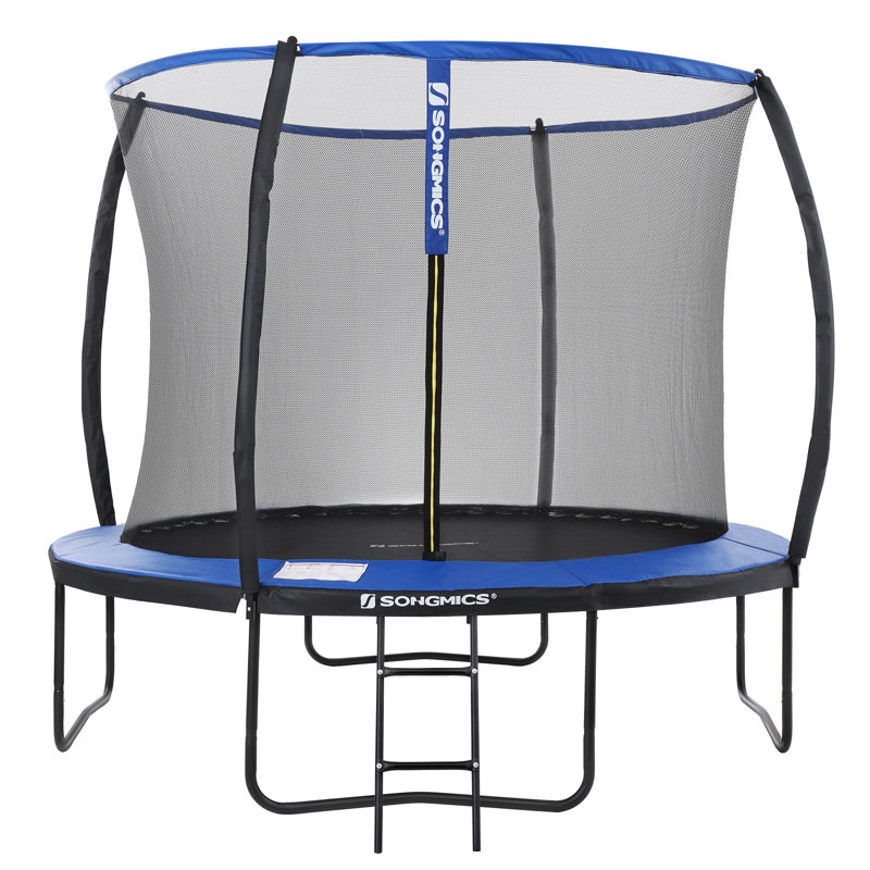 Songmics 305cm Round Backyard Trampoline with Safety Enclosure