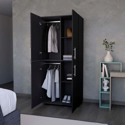 Armoire 4 portes Hazel