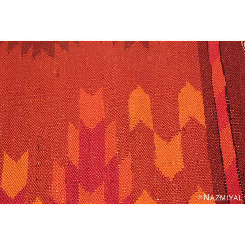 Scandinavian One-of-a-Kind Rectangle 9'9" X 12'10" Flatweave Area Rug