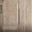 Levity Plus Less Sliding Shower Door, 81-5/8" H x 56-5/8 - 59-5/8" W, With 3/8" Thick Crystal Clear Glass-1606136323