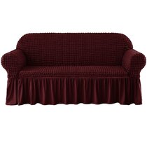 vctops Solid Color Embroidered Sofa Cover Soft Cotton Quilted Sectional  Couch Cover Floral Pattern N…See more vctops Solid Color Embroidered Sofa