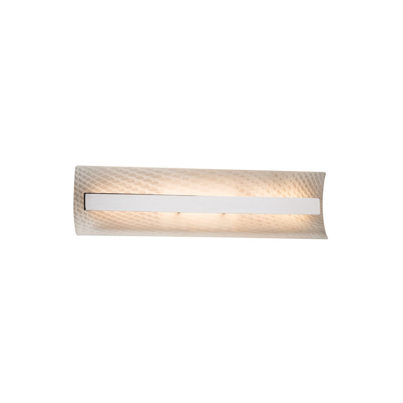 Carlotte Dimmable Vanity Light, Polished Chrome, Opal