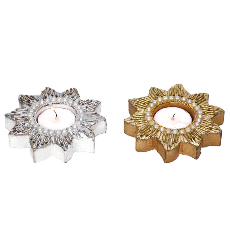Ensemble de 2 bougies chauffe-plat Shining Sol