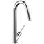 AXOR Starck Pull Down Single Handle Kitchen Faucet-12087425