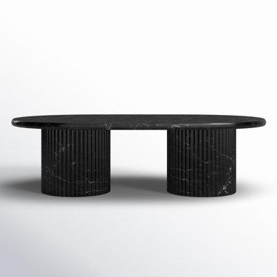Verbana Genuine Marble Single Coffee Table
