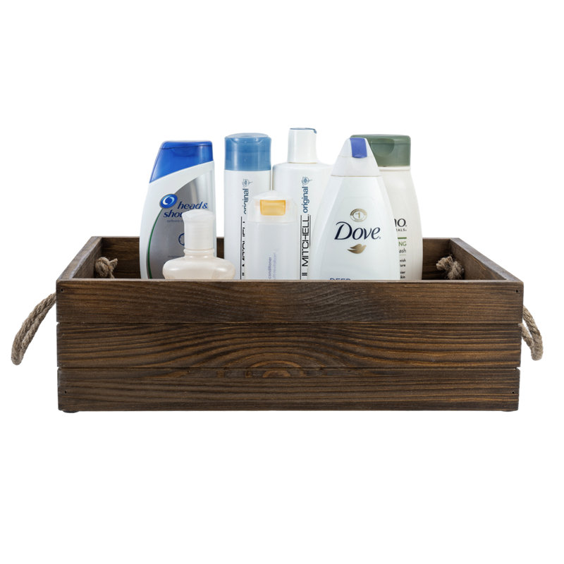 Solid Wood Decorative Basket