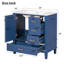 30" Modern Bathroom Vanity Cabinet with Sink and Storage-569088342-569088343
