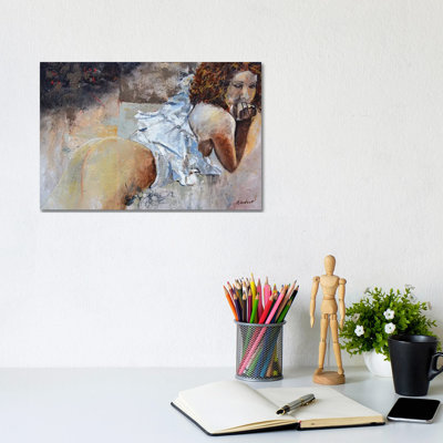 Helena by Pol Ledent - Wrapped Canvas Painting