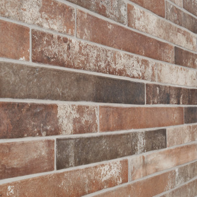 Bantry 1,88 po X 17,71 po Carreau de plancher et de mur en porcelaine matte (8,28 pieds carrés / caisse)