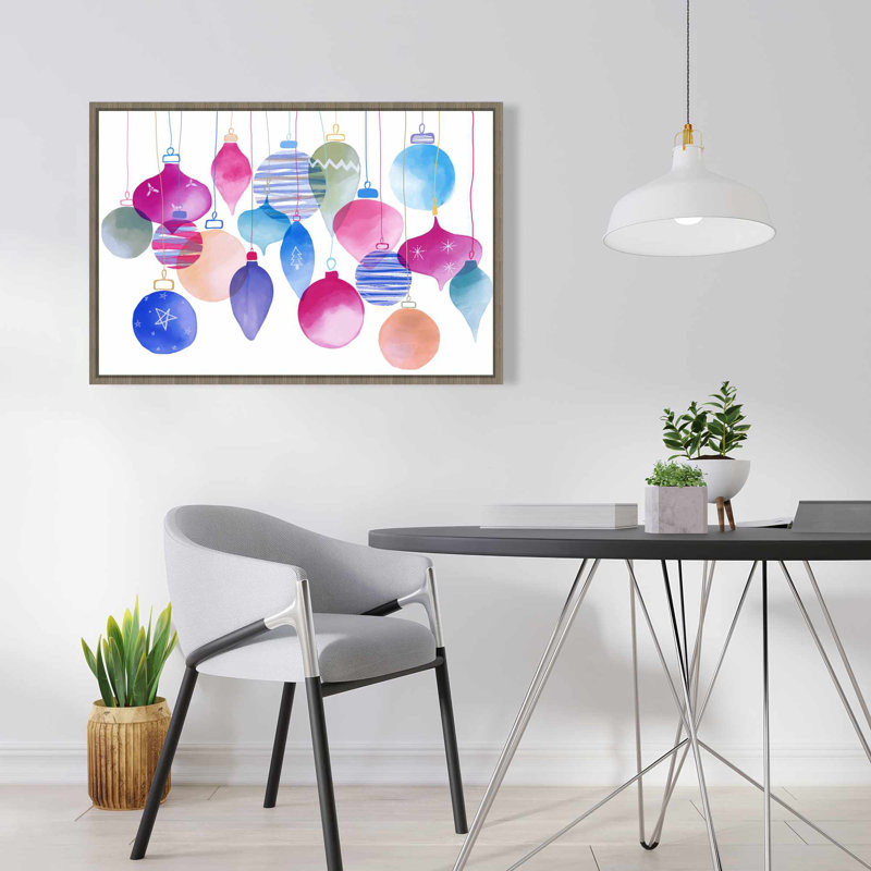 Fêtes magiques | Toile encadrée illustrative pour salon