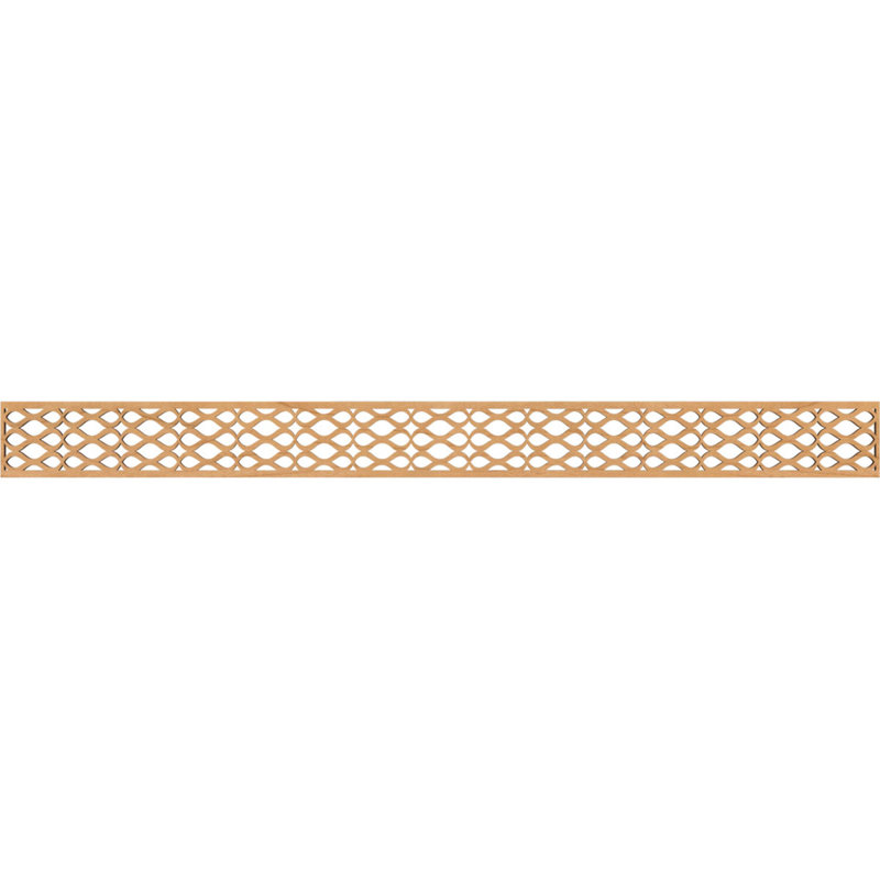 Moulure de panneau Somerset, H 4 po x l 46,375 po x P 0,375 po, Érable