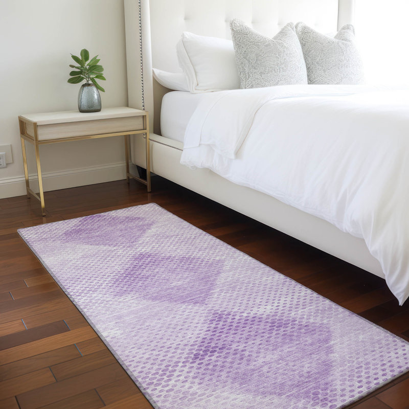 Tapis intérieur / extérieur Kinslee, Tapis de couloir 2 pi 3 po x 7 pi 6 po