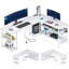 Computer Desk with Power Outlet-1146708507