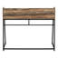 Bureau d'ordinateur, bureau personnel, ordinateur portable, tablettes de rangement, L 48 po, travail, stratifié, métal-47694209-47694210