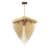 18 - Light LED Geometric Chandelier