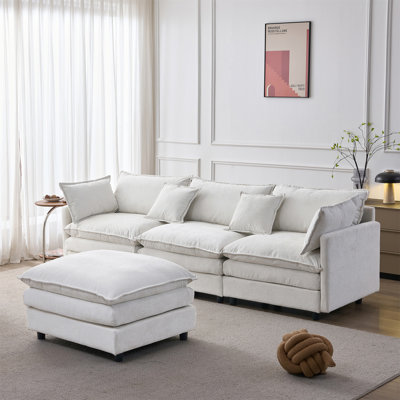 Canapé modulaire de 105 po