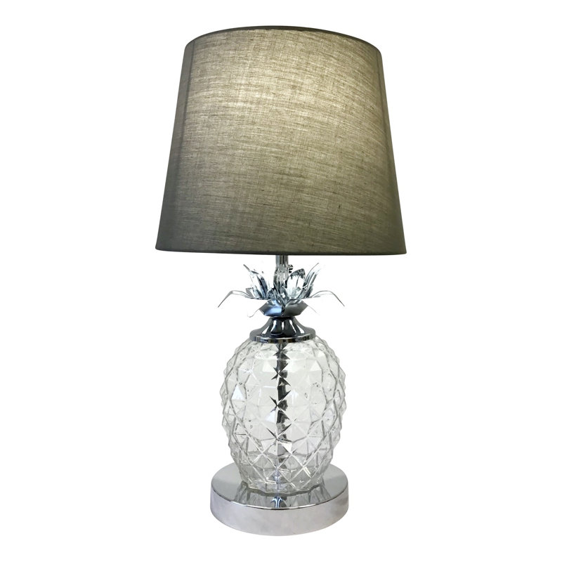 Maisy Novelty Lamp, Polished Chrome, Grey