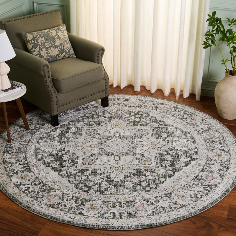 Scarlett 418 Performance Oriental Rug, Round 6'7"