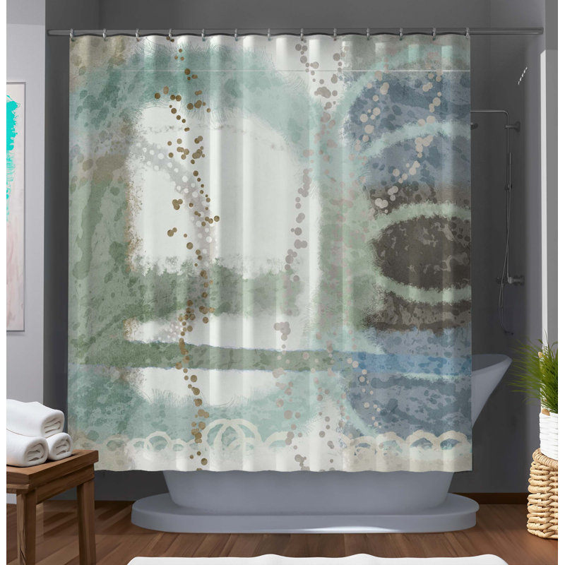 Rideau de douche Donminique par Staci Maxwell