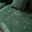 Canapé moderne 2 places en mousse haute densité et chenille incurvée, sans assemblage, idéal pour les petits espaces, dossier et accoudoirs roulés en chenille, rembourrage inclus, parfait pour les petits salons.