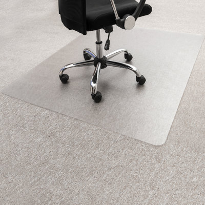 CraftTex® Clear Floor Mat for Carpets - 35" x 47" 