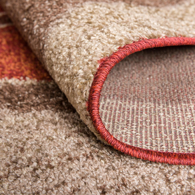 Alair Geometric Area Rug, Round 4'1"