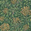 Papier peint William Morris Honeysuckle Verde-113085559