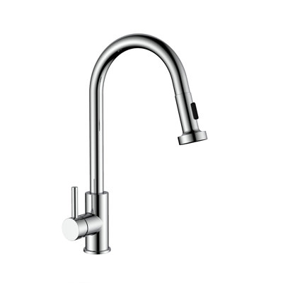 Belfry Kitchen Gambier Pull Out Kitchen Faucet