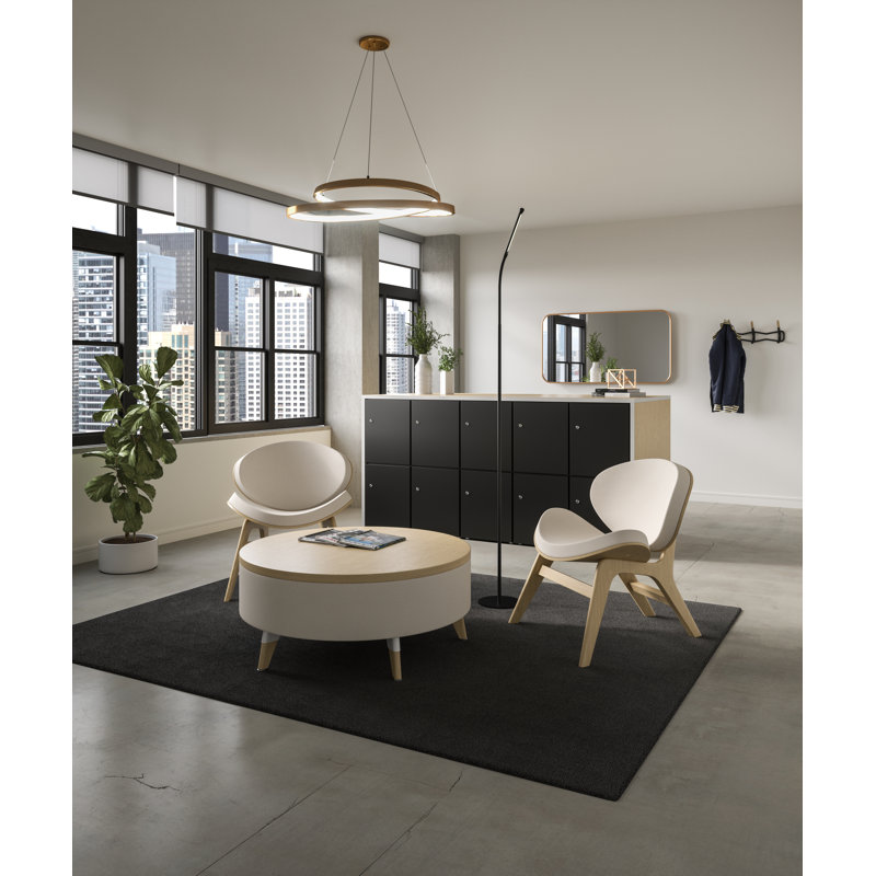 Resi LED Floor Lamp, Black