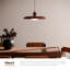 Luminaire suspendu noir 15 po Minori
