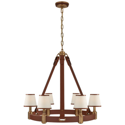 Ralph Lauren Riley 6 Light Medium Chandelier