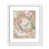 Cadre photo blanc mat