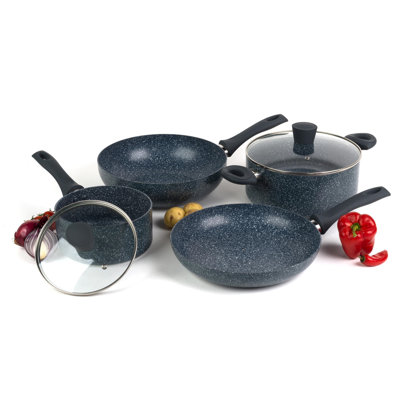 6 - Piece Non-Stick Aluminum Cookware Set