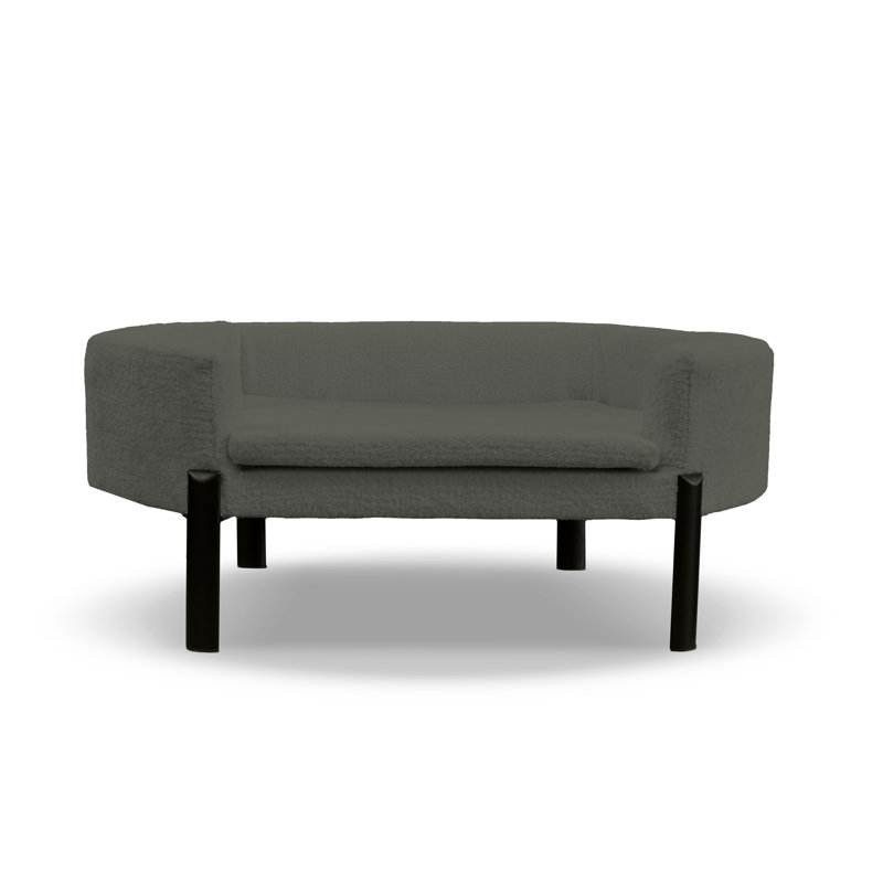 Polyester Pet Bed, Grey