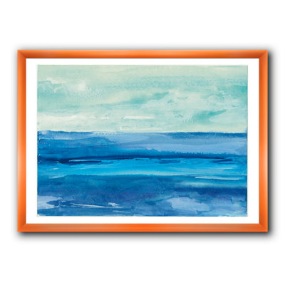 « out to sea »-une image sur toile
