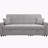 Convertible Sleeper Sofa Bed with Pullout Bed-106633592