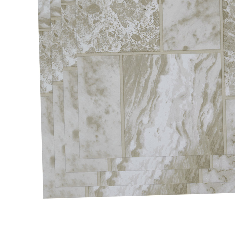 10Pcs Self-adhesive PVC Flooring Tiles Set