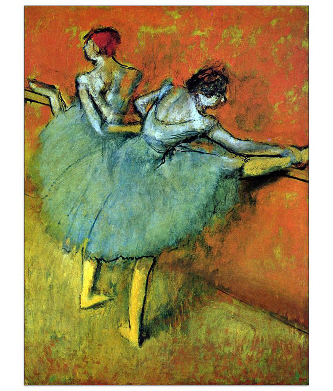 Edgar Degas - Wrapped Canvas Painting