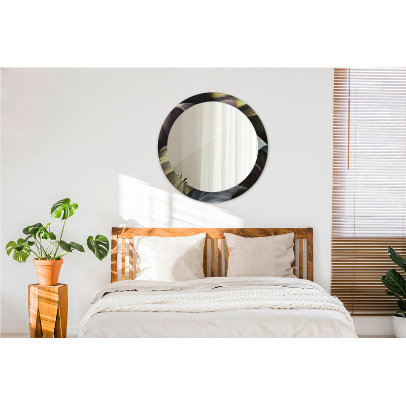 Huldar Glass Flat Wall Mirror