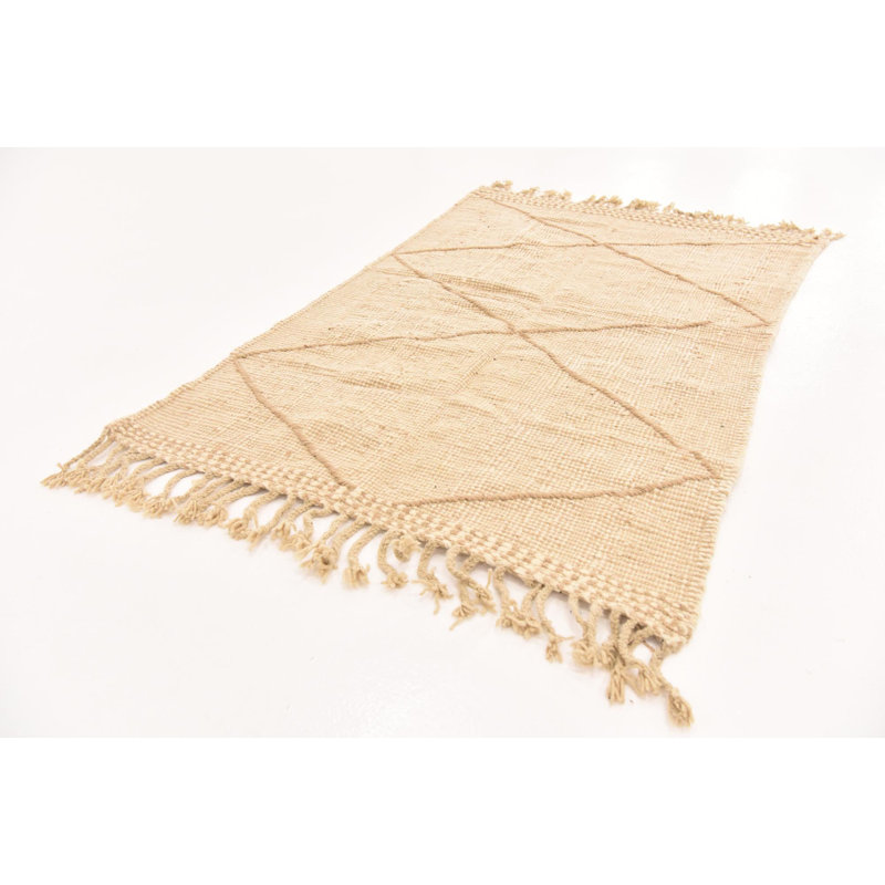 Tapis beige Kalmanovitz