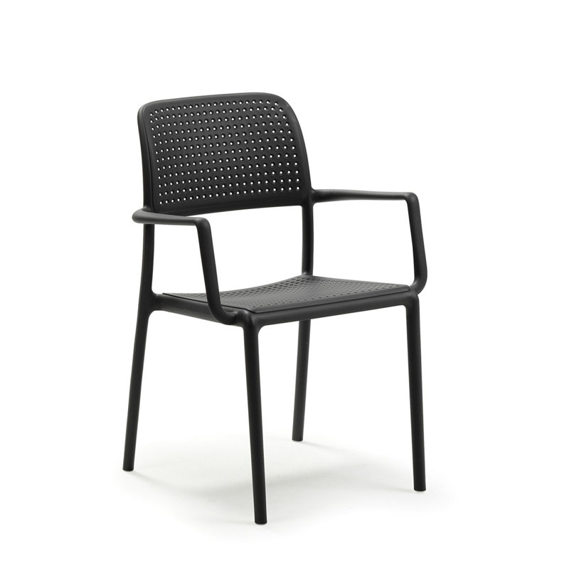 Swarthofthi Patio Dining Armchair, Antracite