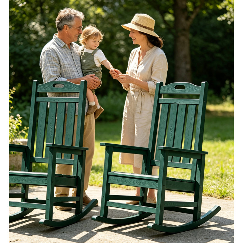 Mccutcheon Outdoor Chair, Dark Green