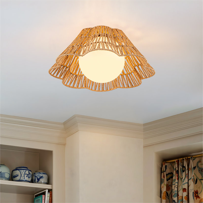 Plafonnier encastré 18 po Boho