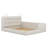 Queen Size Upholstered Platform Bed With 2 Reading Lights-1567861813