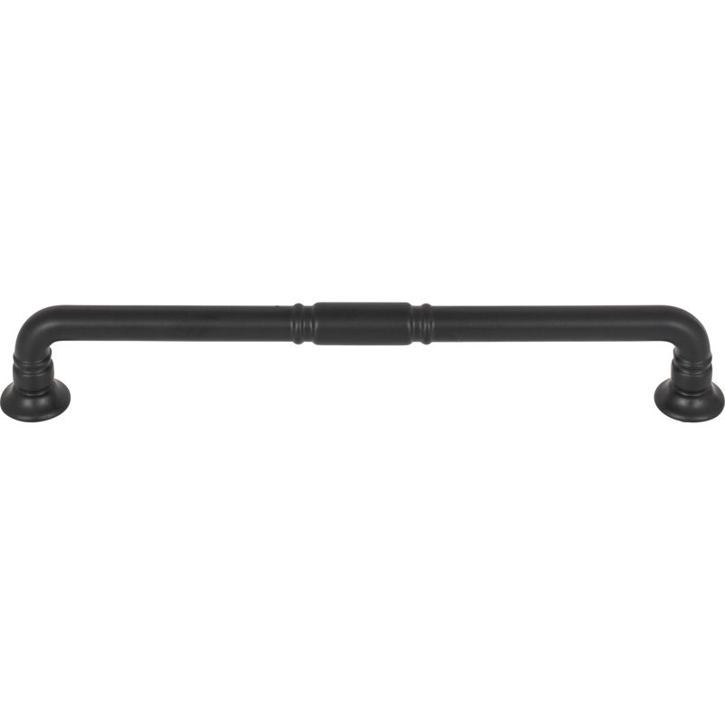 Kent Bar pull, Flat Black, 7 9/16" Center to Center